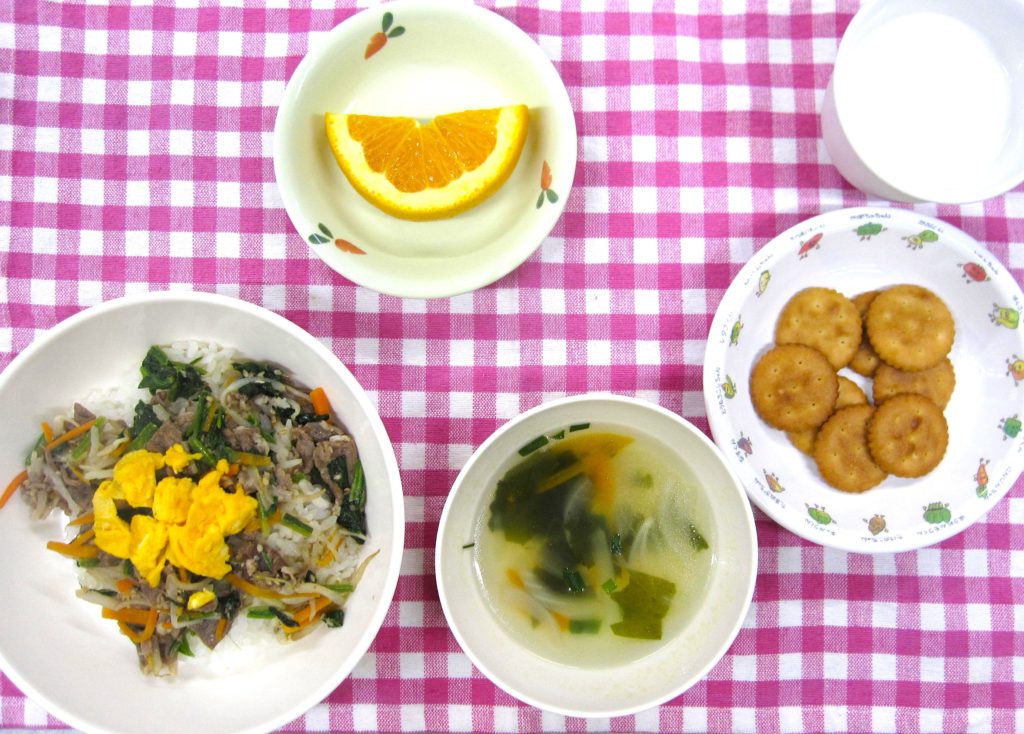 ６月１５日の給食です