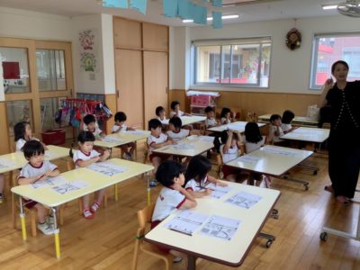 書き方教室　3.4.5歳