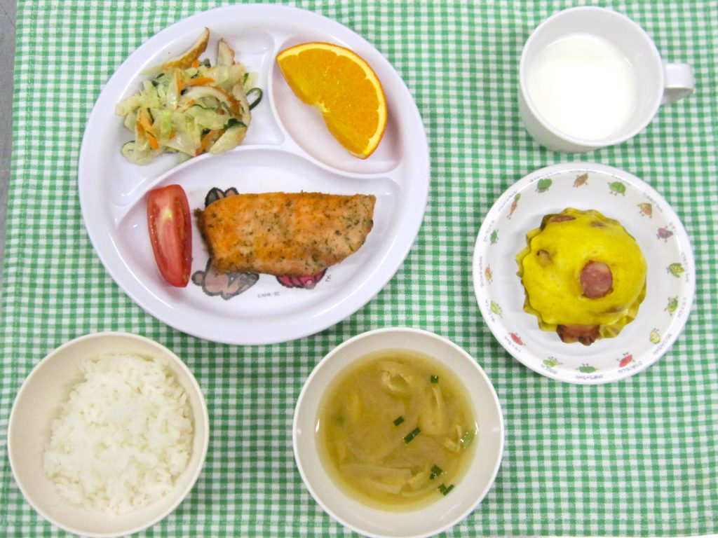 ８月６日の給食です