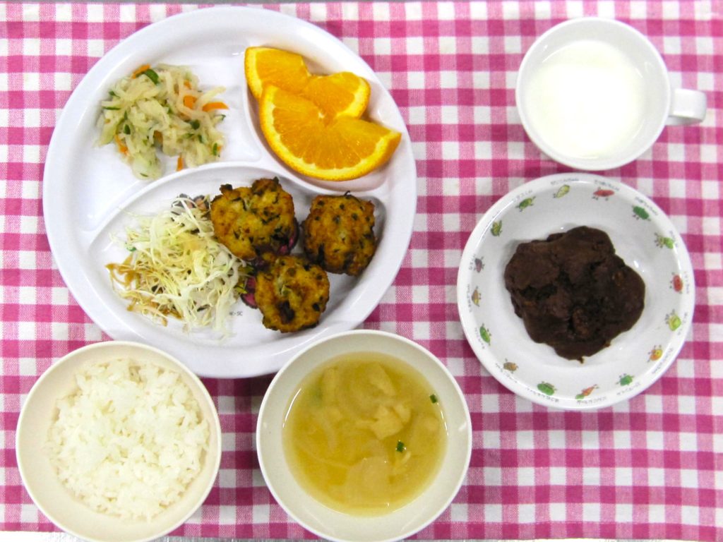 ８月１９日の給食です