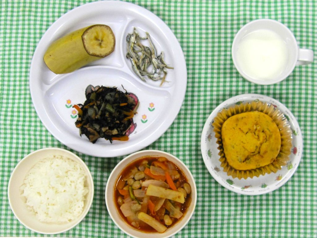 ９月２日の給食です