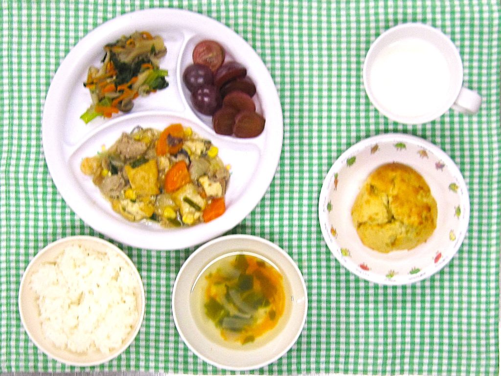 ９月１２日の給食です