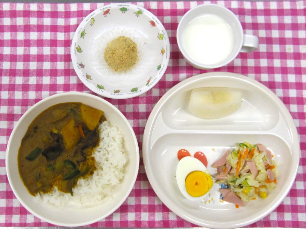 ９月２０日の給食です