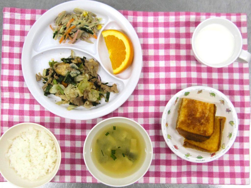 ９月２４日の給食です