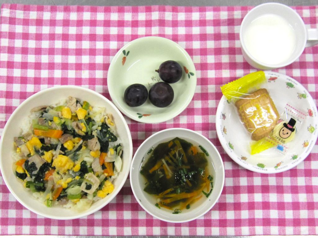 ９月２８日の給食です