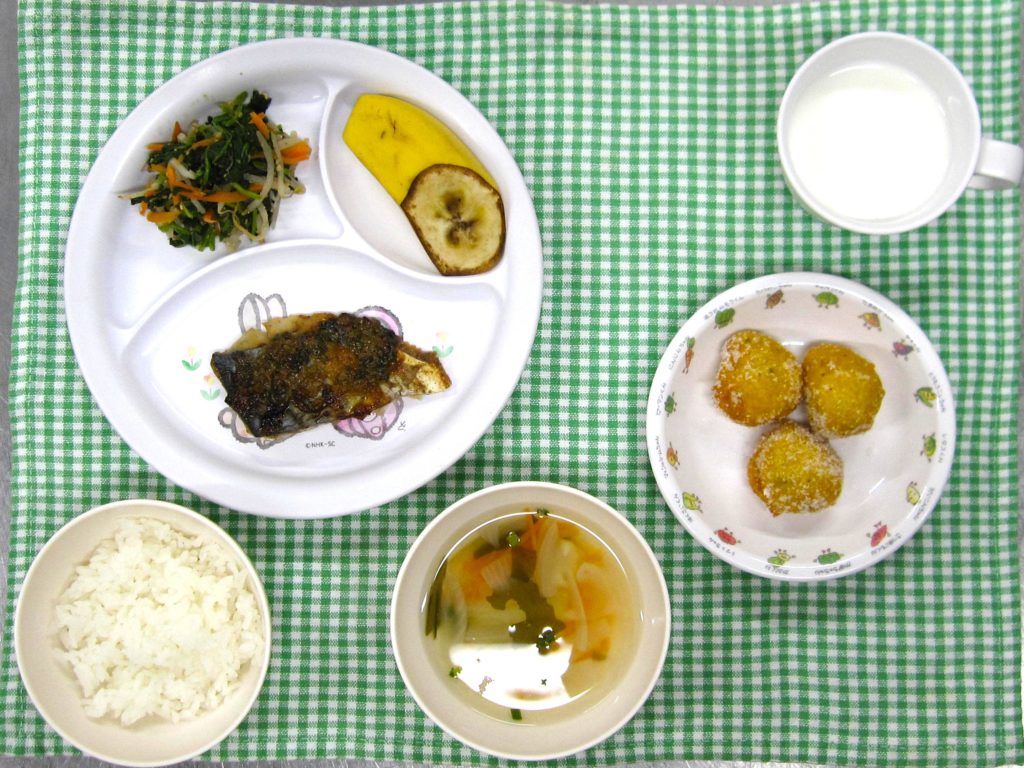 １０月１日の給食です