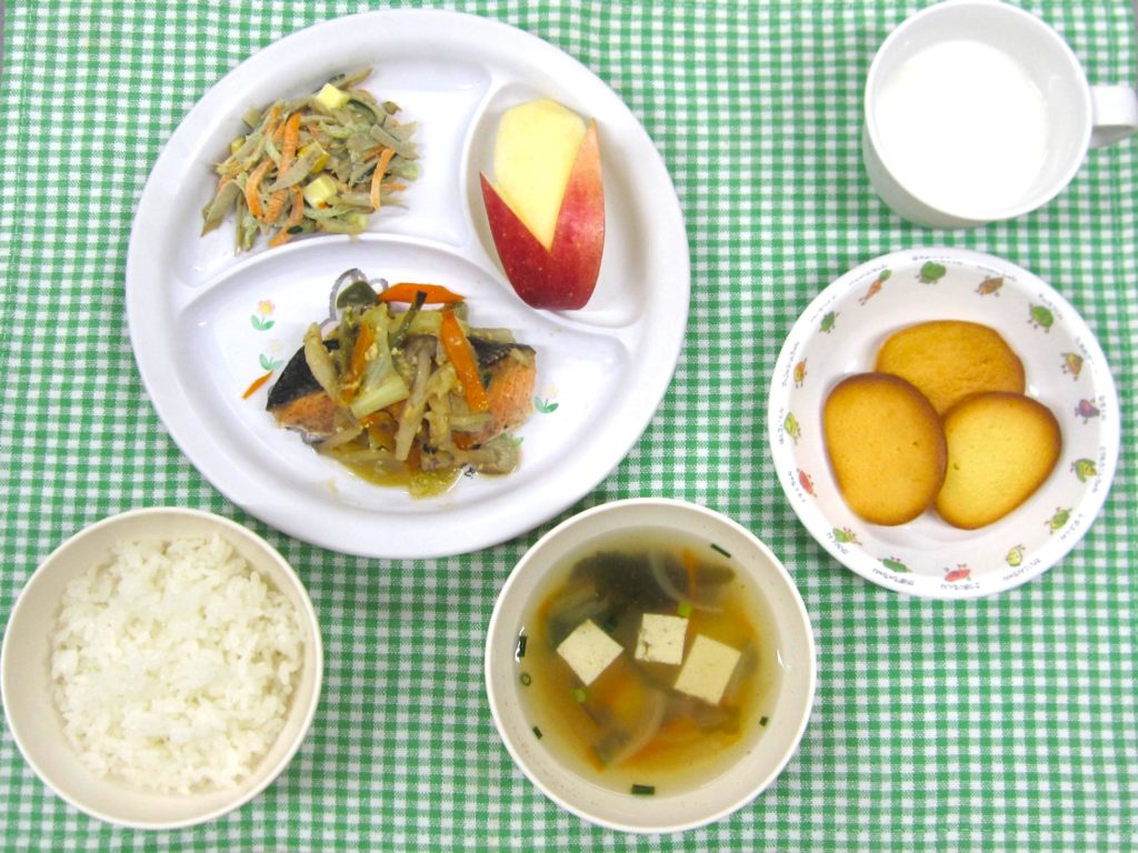 １０月２２日の給食です