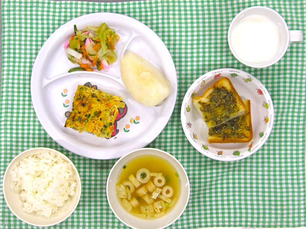 １０月２９日の給食です