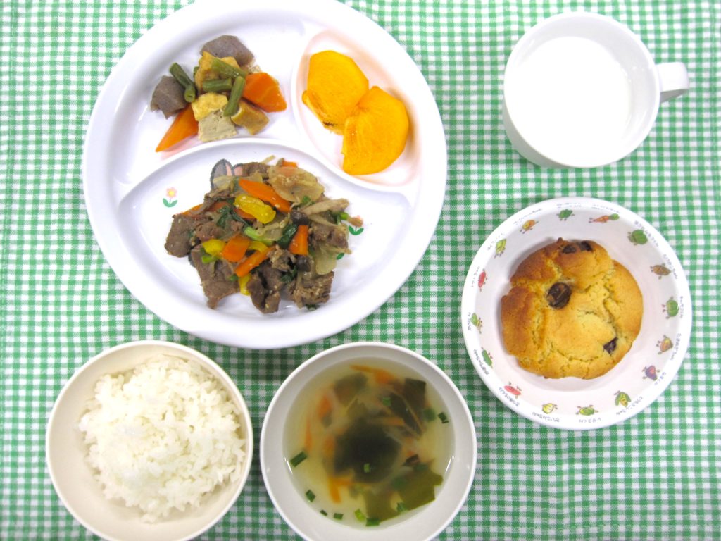 １０月３０日の給食です