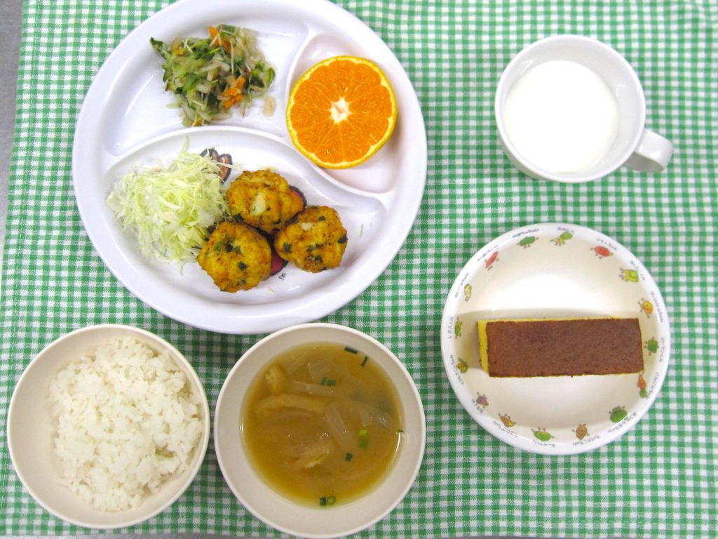 １１月６日の給食です