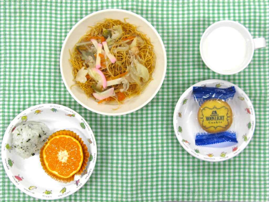 １１月９日の給食です