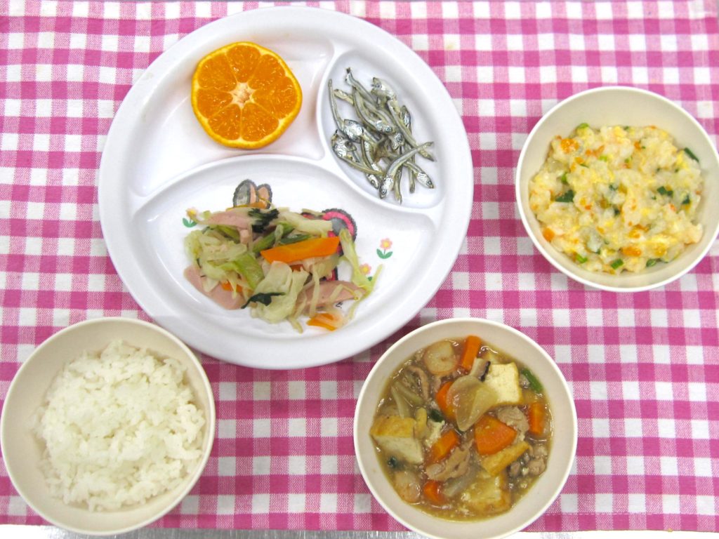 １１月１４日の給食です