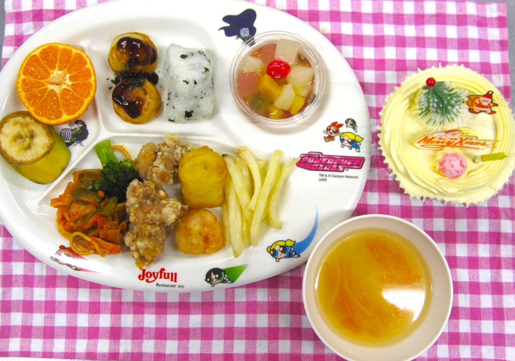１２月２４日の給食です