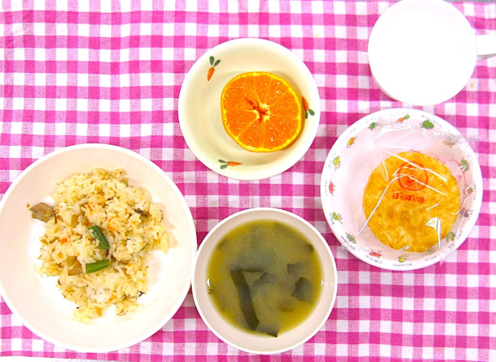 １月２５日の給食です