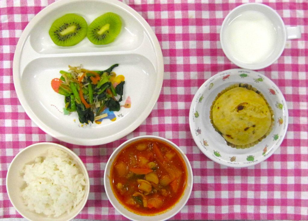 4月１日の給食です