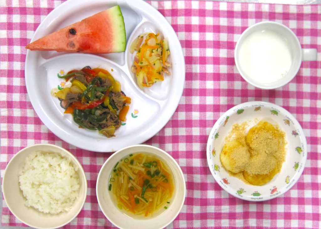 ６月２４日の給食です