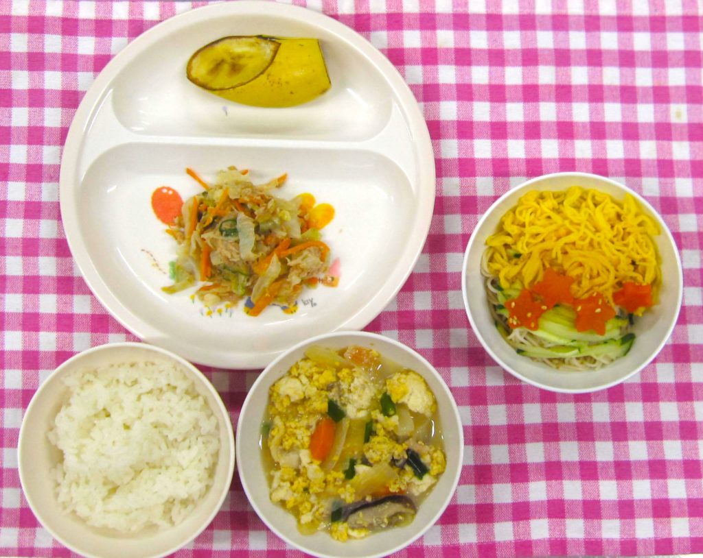 ７月７日の給食です