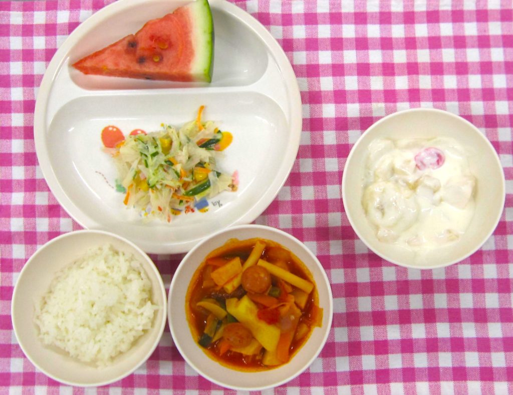 ７月８日の給食です