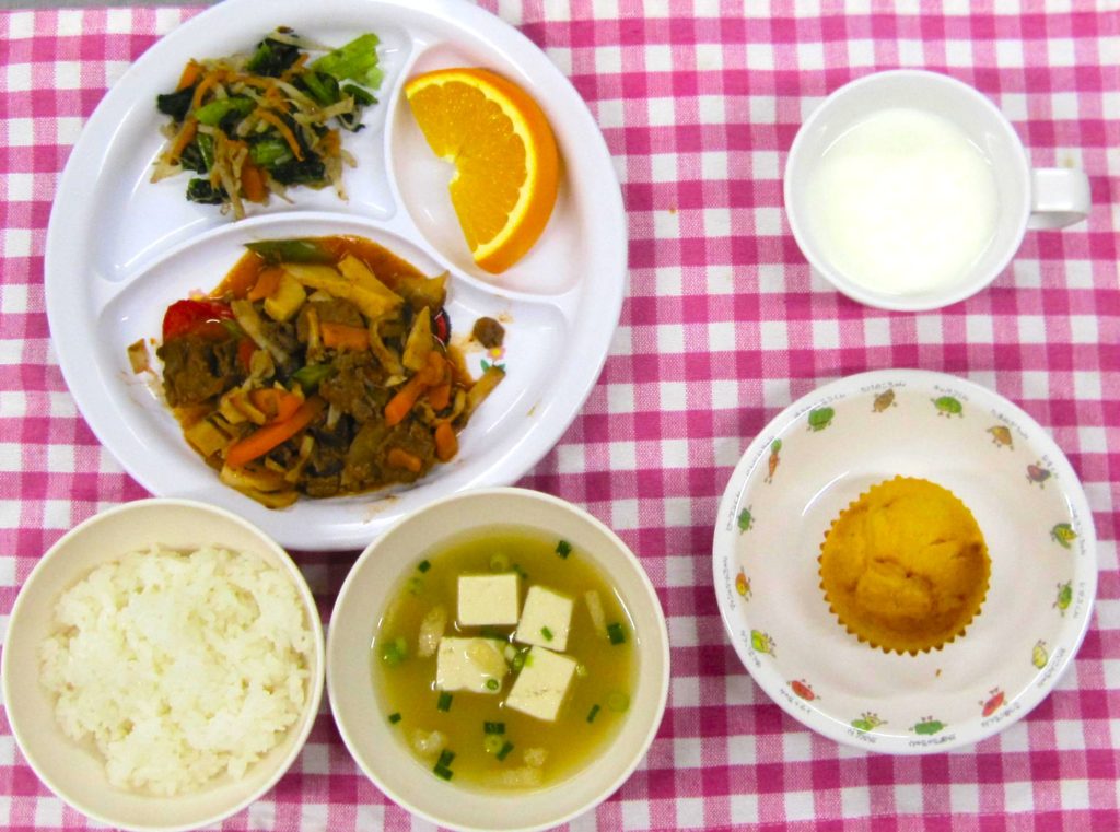 ７月３１日の給食です