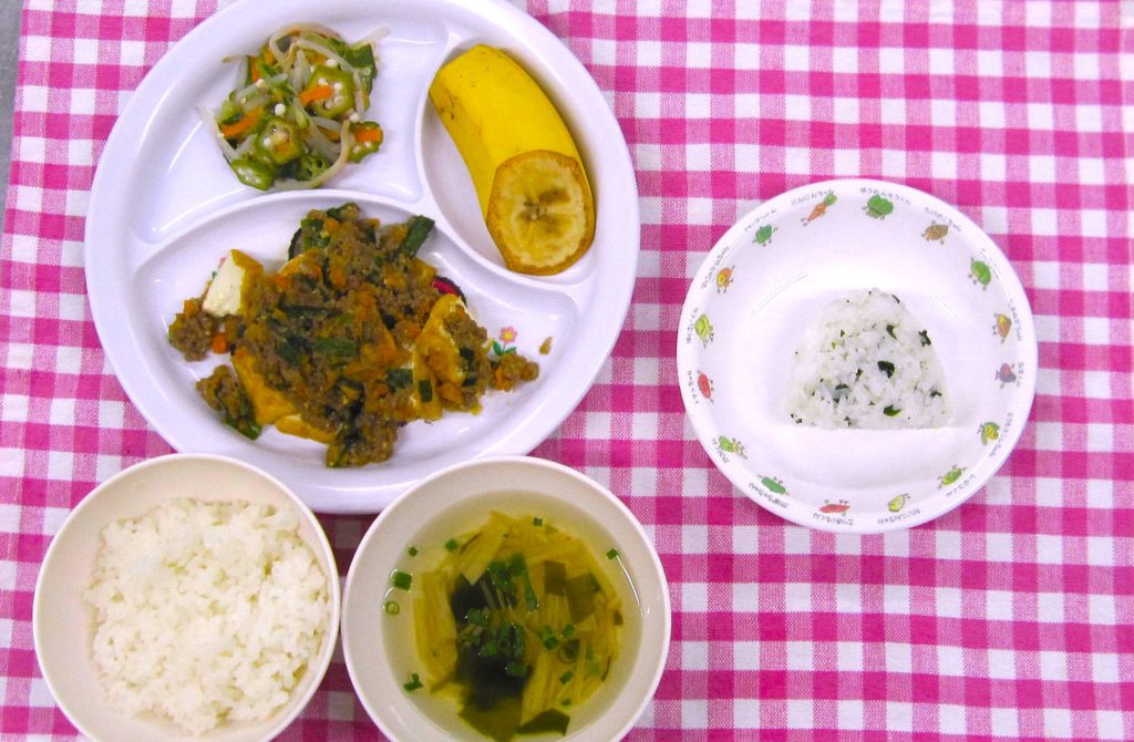 ８月１日の給食です