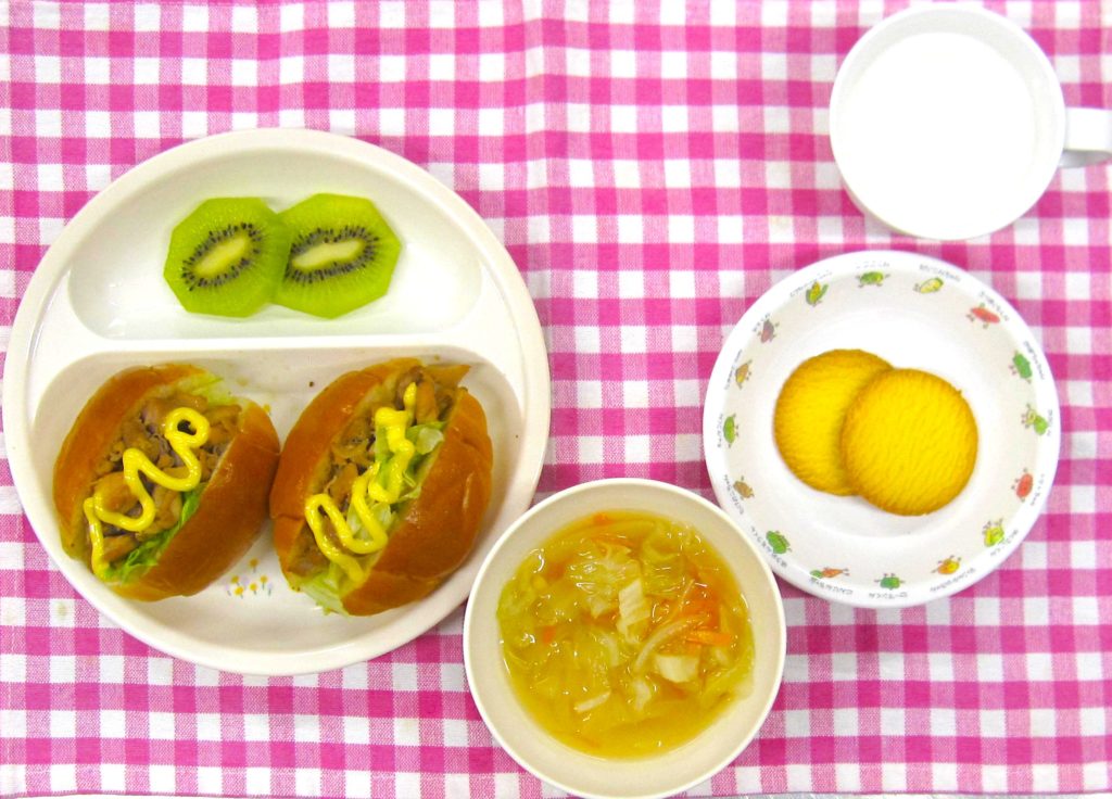 ８月２日の給食です