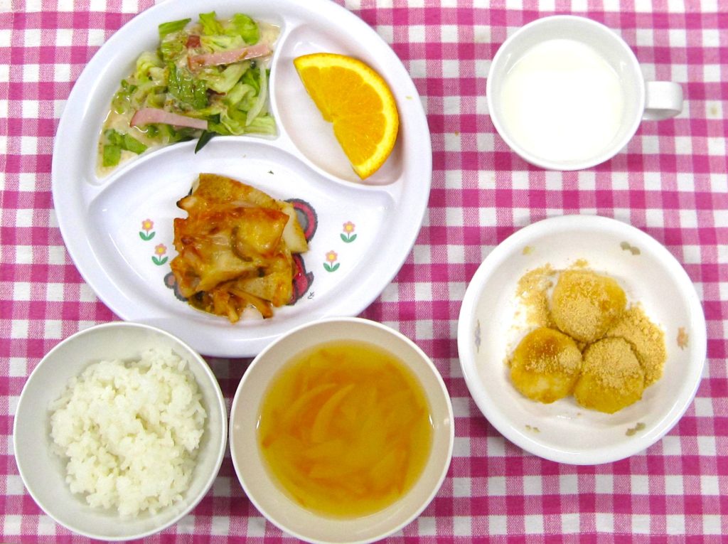 ８月４日の給食です