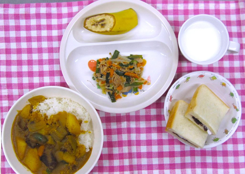 ８月７日の給食です