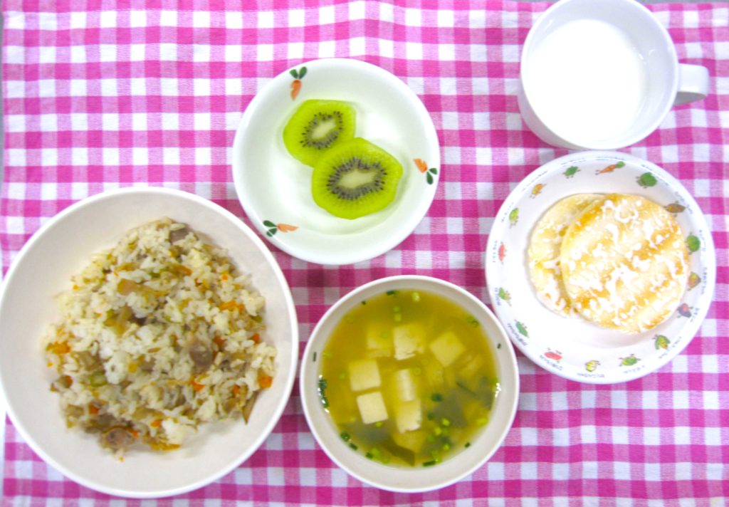 ８月９日の給食です