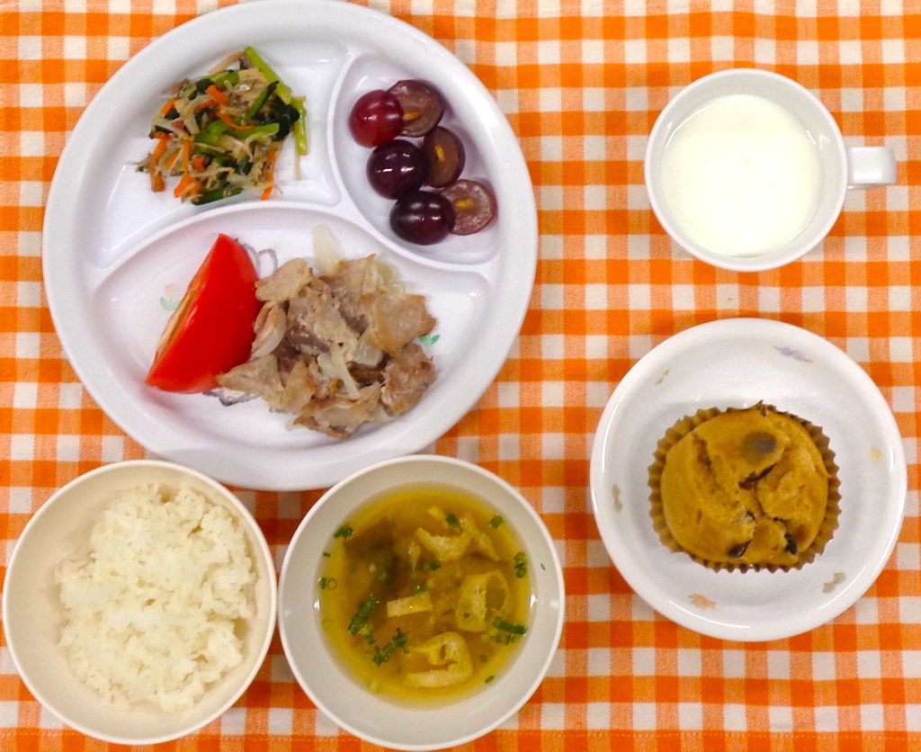 ９月８日の給食です