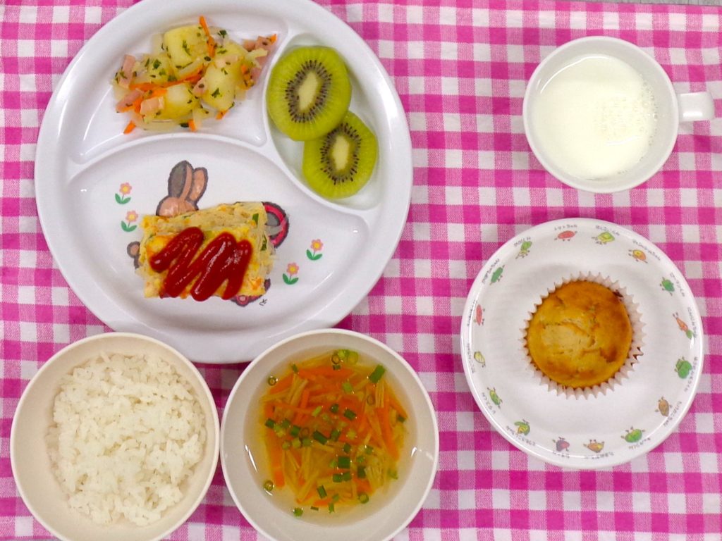 １０月１日の給食です