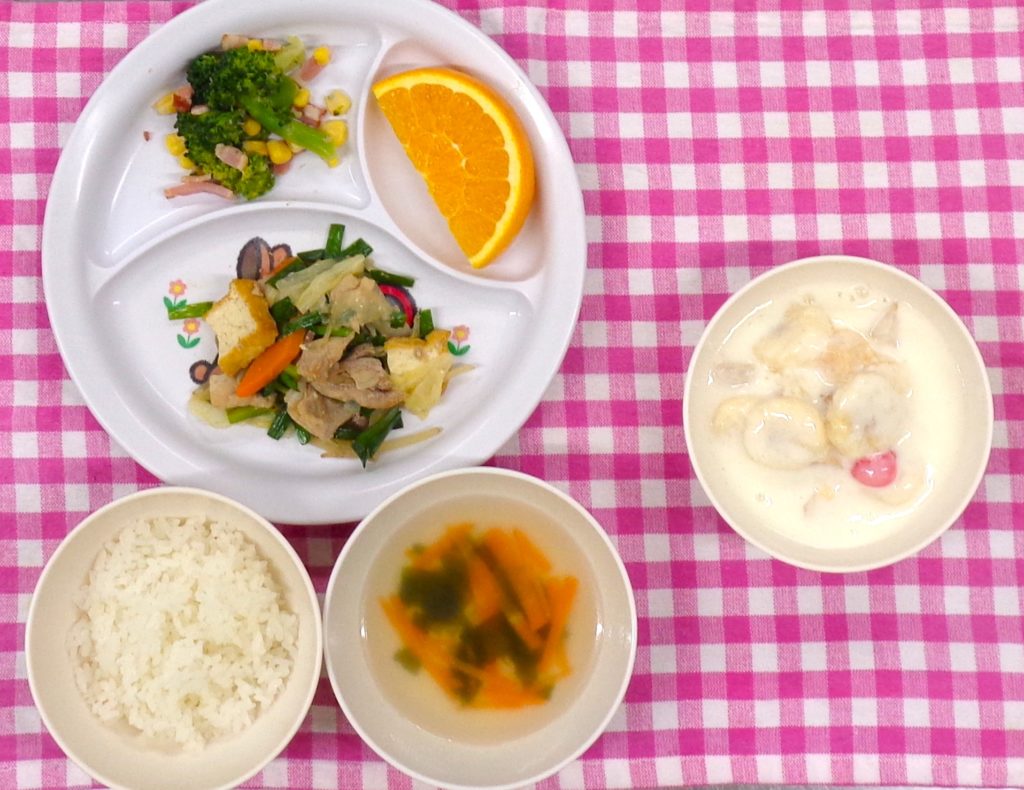 １０月９日の給食です