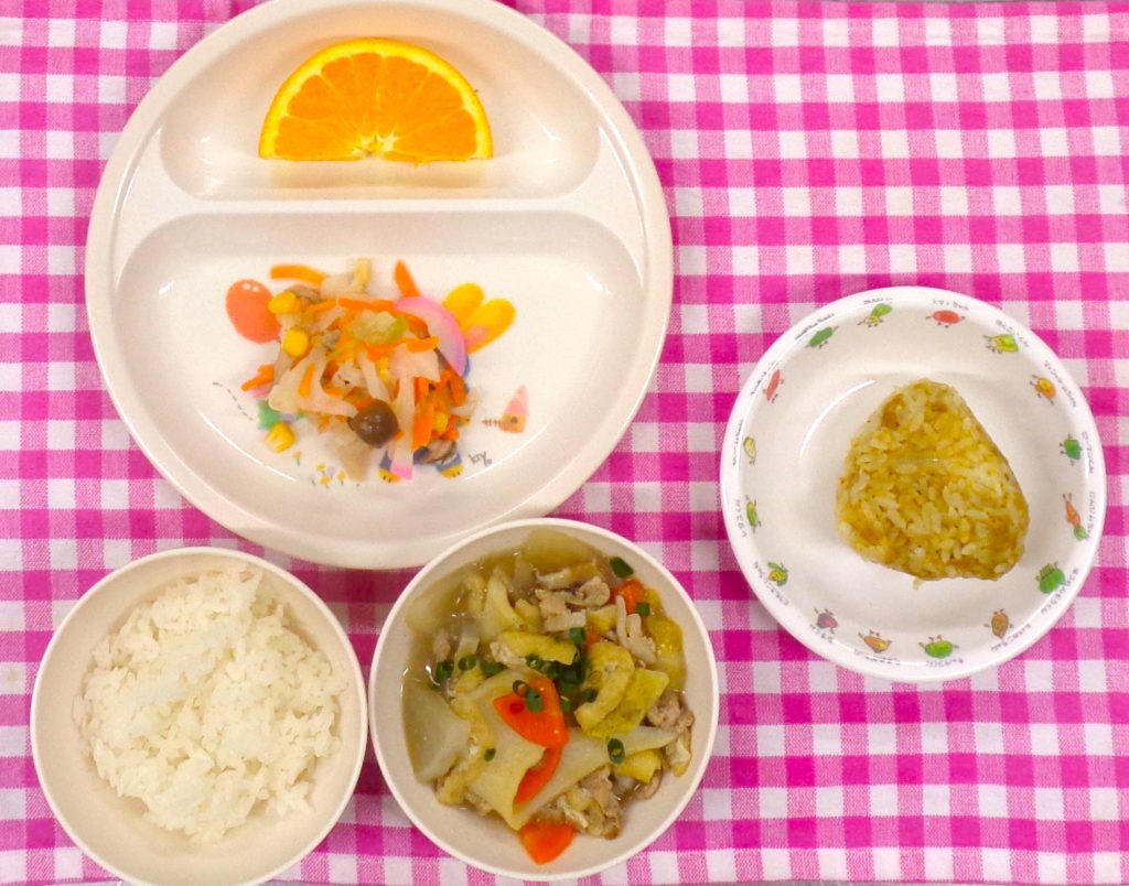 １０月１５日の給食です
