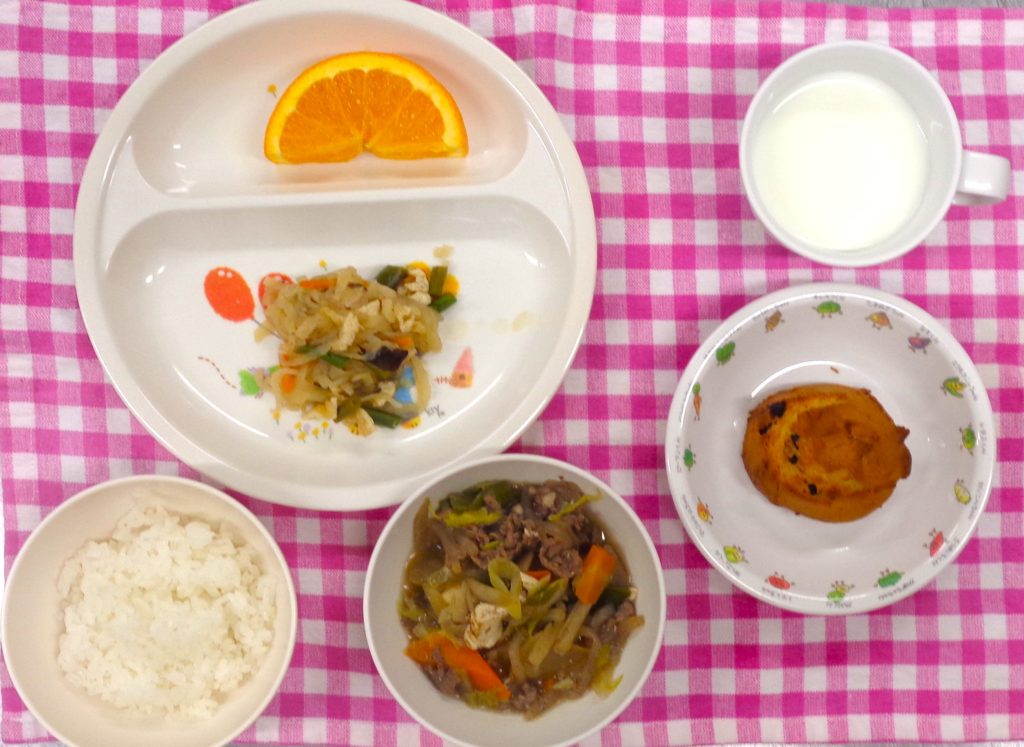 １０月２１日の給食です