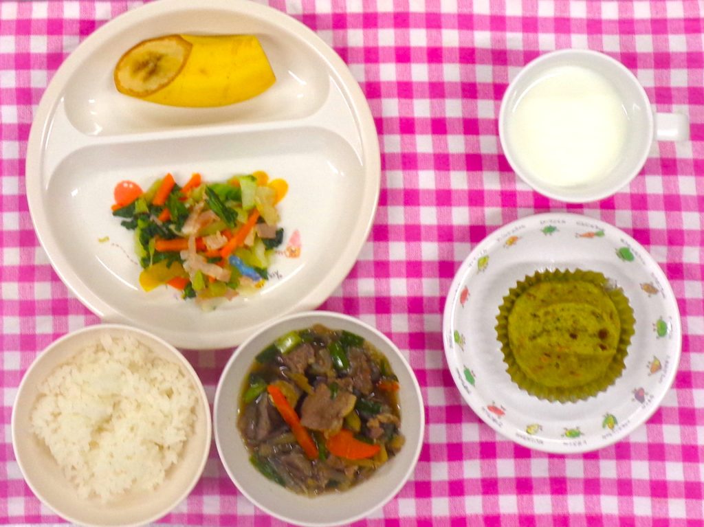 １０月２４日の給食です