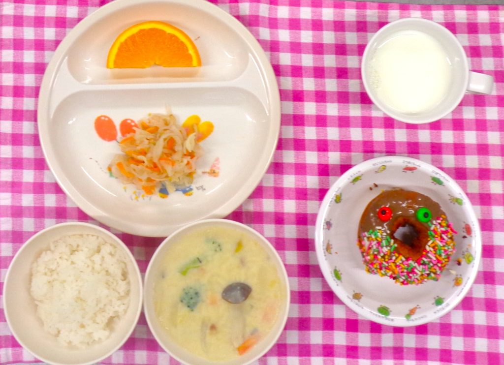 １０月３１日の給食です