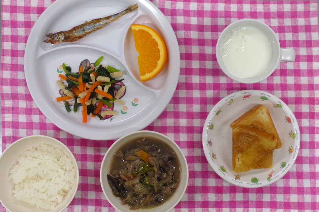 １１月２７日の給食です