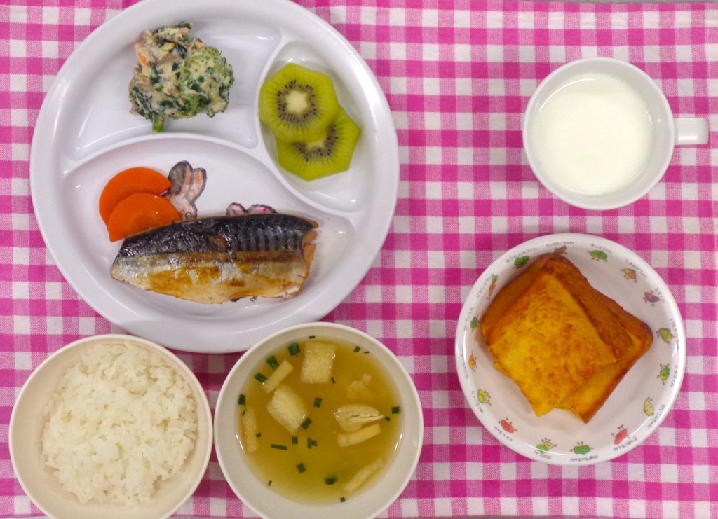 １２月３日の給食です