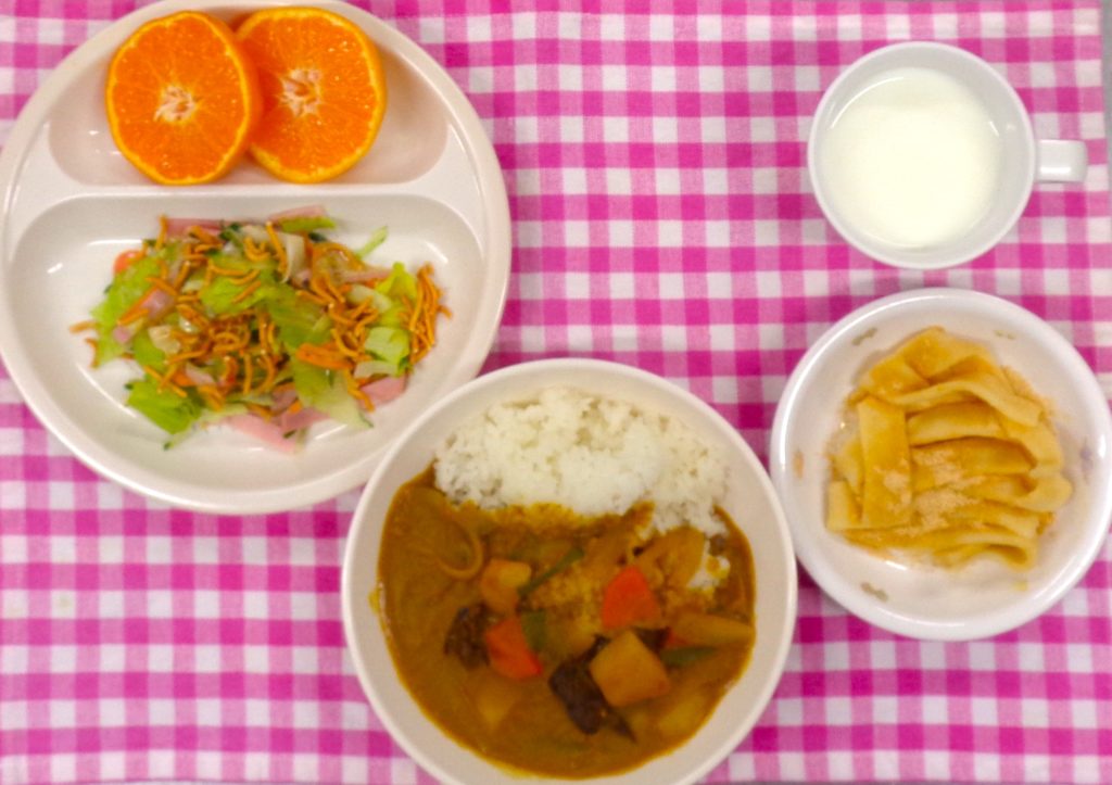 １２月４日の給食です