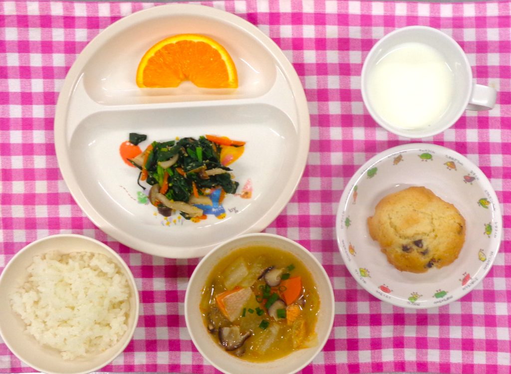 １２月１７日の給食です