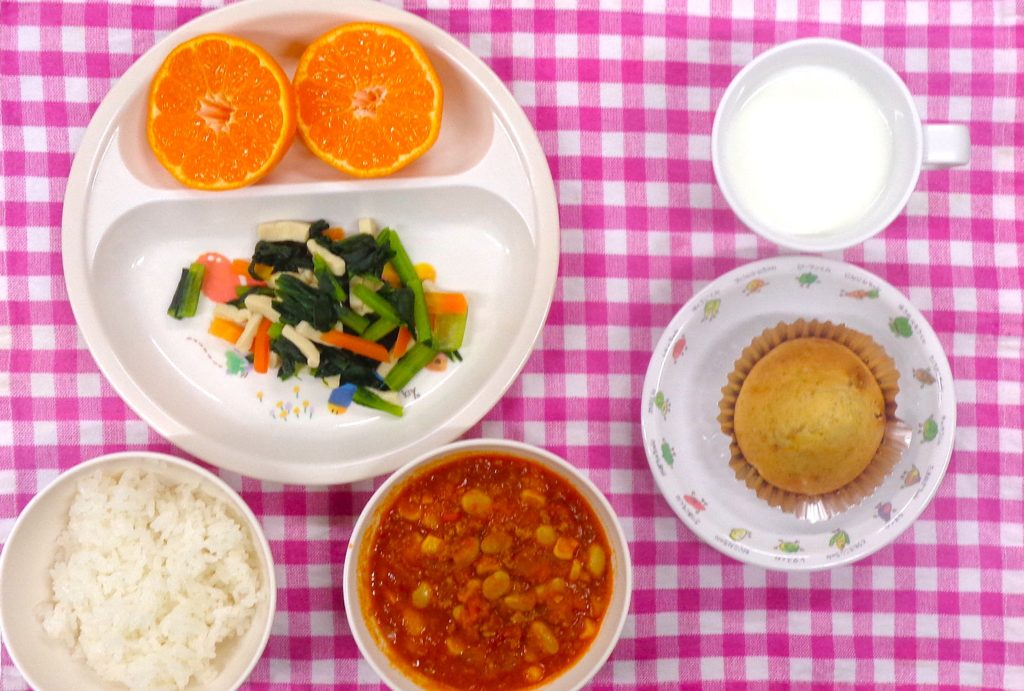 １２月１８日の給食です