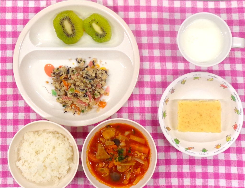 １２月２２日の給食です