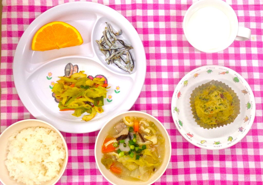 １２月２５日の給食です